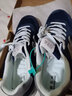新百倫574男鞋新款休閑運動(dòng)鞋女秋冬款體考跑步鞋國產(chǎn)學(xué)生潮鞋紐百倫 藍銀 44 曬單實(shí)拍圖
