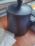 叁旬 水滴太湖石馬克杯帶蓋過(guò)濾茶杯辦公室泡茶杯子喝茶杯陶瓷水杯 太湖石個(gè)人杯【雅黑】 曬單實(shí)拍圖