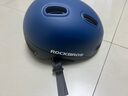 洛克兄弟（ROCKBROS）騎行頭盔城市休閑男女通風(fēng)透氣自行車頭盔騎行配件 新款通勤頭盔-藍色（帶尾燈） 曬單實拍圖