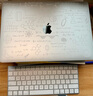 SkinAT筆記本保護(hù)膜 MacBook 創(chuàng)意貼膜 蘋(píng)果筆記本外殼貼紙 Mac電腦 配件3M材料 公式(白) Pro 15 TB (A1707) 曬單實(shí)拍圖