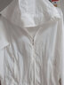 NY-EMMA防曬衣女夏季新品連帽防曬衫輕薄長(zhǎng)袖戶(hù)外沙灘服女裝皮膚衣短外套 藍(lán)色 2XL (建議125-140斤) 曬單實(shí)拍圖