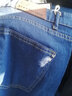 潮西登【包.郵】休閑褲男牛仔褲男電焊男裝工裝褲男休閑工作服耐磨勞保 N88-858深藍色-1條 32碼(腰圍2尺5)125-135斤 曬單實(shí)拍圖