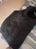 恒源祥羽絨服男士馬甲背心保暖無(wú)袖立領(lǐng)坎肩外套 黑色 3XL  曬單實(shí)拍圖