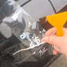 亞承紅旗H5/H9/HS5/HS7/H7/HS3/HS9I5油箱蓋車貼9295加油反光裝飾貼紙 油箱蓋貼紙(紅旗)+95反光紅 曬單實(shí)拍圖