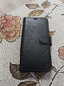 雅尊仕  oppoReno2手機殼翻蓋式皮套Reno2Z防摔保護套全包軟殼插卡錢包男女款 黑色 Reno2 曬單實拍圖