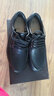 沙馳（SATCHI）羊皮皮鞋男鞋真皮系帶商務(wù)休閑皮鞋男士皮鞋透氣軟皮軟底輕便皮鞋 黑色80962012Z 39 (245mm) 曬單實(shí)拍圖