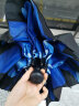 天堂伞雨伞遮阳伞太阳伞防晒防紫外线折叠伞晴雨伞两用胶囊便携迷你伞 （双层伞布）蓝花 实拍图