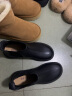 百丽柔软法式切尔西靴女商场同款羊皮通勤短靴加绒A2V1DDD3 黑色-单里 38 实拍图