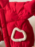 巴拉巴拉儿童外套宝宝童装羽绒服2024款婴儿新年拜年服连帽洋气 实拍图