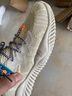 綸戛鞋子男秋季新款透氣防滑高幫運動(dòng)男鞋百搭潮流厚底增高休閑老爹鞋 RF-2601米色 43 曬單實(shí)拍圖
