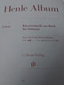 亨樂原版 鋼琴作品集從巴赫到德彪西 鋼琴獨奏 Henle Album Klaviermusik HN951 曬單實拍圖