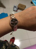格雅（GEYA）手表女士真鉆女表防水品牌國表腕表石英表 送女友 6257 鋼帶黑盤-G06257HC 曬單實(shí)拍圖