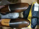 【官方品牌店】帕彬3637碼休閑鞋男鞋子真牛皮豆豆鞋夏季新品男士商務(wù)正裝皮鞋青年潮流韓版發(fā)型師一腳蹬 真皮舒適休閑輕奢款 / 棕色 41# 標準皮鞋碼數 曬單實(shí)拍圖