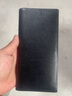 VUNIQSON品牌男士錢(qián)包長(cháng)款真皮超薄手包2020新款青年軟皮潮學(xué)生羊皮皮夾韓時(shí)尚潮流簡(jiǎn)約男 黑色 曬單實(shí)拍圖