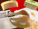 梳香世家牛角撥筋棒臉部眼部面部女通用疏通經(jīng)絡(luò )眼袋美容按摩板撥經(jīng)點(diǎn)穴棒 0.8-0.9白水牛角（七重好禮） 曬單實(shí)拍圖
