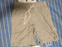 京獅戴爾短褲男夏季男士針織五分褲薄夏天大碼休閑寬松棉質(zhì)運動(dòng)短褲中褲潮 淺灰色DK02 M（建議110-130斤） 曬單實(shí)拍圖