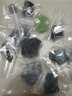創(chuàng)意小石頭天然水晶石水晶許愿瓶幸運(yùn)守護(hù)愛情星座生辰石禮物漂流瓶擺件 橄欖石 曬單實(shí)拍圖