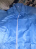 勤思路夏季短袖工裝上衣防靜電工作服無(wú)塵食品車(chē)間拉鏈上衣電子廠(chǎng)潔凈服 藍色拉鏈短袖上衣 XL 曬單實(shí)拍圖