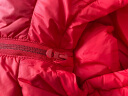 丽婴房童装儿童宝宝羽绒服厚款保暖外套男女童鹅绒多彩羽绒上衣冬 中国红 120CM/6岁 实拍图