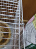 威毕兔笼兔子笼家用室内专用大号荷兰猪豚鼠松鼠刺猬小型狗笼方便清粪 白色大号-13件套 实拍图