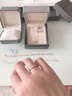 WithLove唯愛(ài)品越 玫瑰18K金簡(jiǎn)約鉆石戒指彩金鉆戒精致時(shí)尚女戒 【玫瑰18K金】5分/定制 曬單實(shí)拍圖