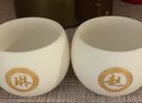 漢隸德化白瓷主人杯單杯百家姓定制羊脂玉瓷茶杯茶具姓氏杯品茗杯陶瓷 下單備注-禪定杯115ml 曬單實(shí)拍圖