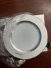 美的（Midea） led超薄筒燈 客廳吊頂射燈 過(guò)道嵌入式孔燈牛眼燈開(kāi)孔 T2/T3筒燈 【10支裝】3W|超白光|6500K|T2 曬單實(shí)拍圖