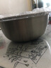 川島屋不銹鋼洗菜盆瀝水籃漏篩廚房家用洗米淘米和面盆雙層菜籃子水果盤(pán) 16cm網(wǎng)籃 曬單實(shí)拍圖