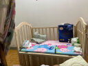 貝多美（beedome）嬰兒床多功能bb寶寶床實木無漆搖籃新生兒可移動嬰兒拼接大床 實木床裸床（無蚊帳無涼席） 雙層小床(105X60）0-8歲可加長 曬單實拍圖