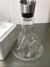 曼薇紅酒杯套裝家用瀑布式快速醒酒器水晶玻璃葡萄酒杯高腳杯紅酒杯架 水晶杯 (350ml:6只+水晶冰山A款) 曬單實(shí)拍圖