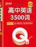 Qbook口袋書(shū)新高中英語(yǔ)3500詞匯高中通用 高中英語(yǔ)單詞記背神器亂序版人民日報英語(yǔ)時(shí)文閱讀高中英語(yǔ)語(yǔ)法單詞手冊知識點(diǎn)小冊子大全重點(diǎn)速查高一高二三高考備考復習資料pass綠卡圖書(shū)秒解物化生高中 【2 曬單實(shí)拍圖