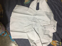 功夫螞蟻女童純棉白襯衫兒童長(cháng)袖演出服襯衣中大童校服打底衫中小學(xué)上衣 單花邊款 120 曬單實(shí)拍圖