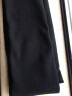 无印良品 MUJI 女式 里抓绒厚款 收腿裤 打底裤 保暖裤 DGG04A2A 黑色 XL 实拍图