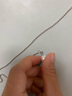 芠拉【芠拉】圓珠鏈S925銀項鏈女細小銀珠珠子裸鏈無(wú)吊墜真銀鏈子粗長(cháng) 2.0mm光珠 長(cháng)45cm 曬單實(shí)拍圖