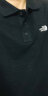 北面POLO衫短袖男T恤透气夏季户外半袖【经典款】 JK3/黑色 L/175(建议拍小一码) 实拍图