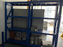 施爾福加厚260kg/層中型倉儲貨架倉庫庫房置物架家用儲物架150*50*200cm 曬單實(shí)拍圖