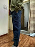 歌世爵阿美咔嘰潮流風(fēng)格多口袋工裝褲男美式復古潮牌寬松直筒休閑長(cháng)褲子 寶藍色 31 曬單實(shí)拍圖