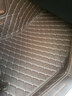 昂悅適用于雷克薩斯ES200/300H/NX200/260/350H全包圍腳墊RX300/350H NX200 200T 300H（棕）單獨皮革 曬單實(shí)拍圖