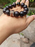 巧品（QIAOPIN）【生日禮物】印度小葉紫檀手串男士手鏈護身符十二生肖本命佛佛珠 生肖羊猴-大日如來(lái) 曬單實(shí)拍圖