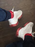 玩覓男鞋運動(dòng)鞋男新品火鳳凰氣墊鞋女軟彈減震跑步鞋網(wǎng)面鞋 鳳凰白紅 42 曬單實(shí)拍圖