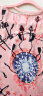 NPZ 运动休闲套装女2023夏季薄款时尚洋气阔腿短裤雪纺休闲服两件套 粉色套装 L 晒单实拍图