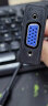 山泽 Mini DP转VGA转换器线 高清雷电转接头适配器 适用微软苹果Mac笔记本电脑连接投影仪显示器 黑MPG01 实拍图
