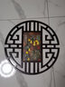沃皓（wohao）東陽(yáng)木雕掛件中式裝飾畫(huà)電視背景玄關(guān)餐廳客廳沙發(fā)走廊臥室掛畫(huà) 五福臨門(mén)60CM高密度板 曬單實(shí)拍圖