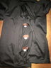 芃跡刺繡小熊短袖t恤男港風(fēng)ins潮流百搭帥氣拉鏈設計上衣寬松半袖夏季 黑色 2XL 曬單實(shí)拍圖