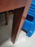 贝特森 餐桌 实木餐桌椅组合 可伸缩折叠中式椭圆形饭桌子 【胡桃色/海棠色/榉木色】可选 单桌【1.5米】 实拍图
