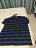 龍牙2024龍牙秘之彩逐COOLMAX色織圓領(lǐng)短袖T恤春夏條紋舒適百搭T 藍黑條紋 3XL (185/112B) 曬單實(shí)拍圖