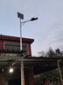燈蒂 太陽(yáng)能路燈戶(hù)外家用新農村庭院燈防水工程高桿燈帶桿廣場(chǎng)照明燈 戰鷹Max+6米錐桿 曬單實(shí)拍圖
