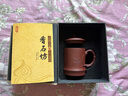香石坊 宜興名家原礦紫砂杯茶具全純手工辦公水杯家用男士泡茶杯竹韻杯 底槽清 450ml 曬單實(shí)拍圖