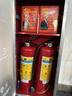 潮異雅消防滅火器套裝組合家用商場(chǎng)套裝防毒面具4kg箱呼吸面罩加厚滅火箱消防器材逃生面具微型消防柜 C:兩個(gè)4kg+兩個(gè)面具+空箱 套裝 曬單實(shí)拍圖