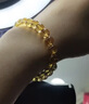 GONMCEAN巴西天然黃水晶手串本命年佛珠手鏈南紅飾品女款禮物 曬單實(shí)拍圖